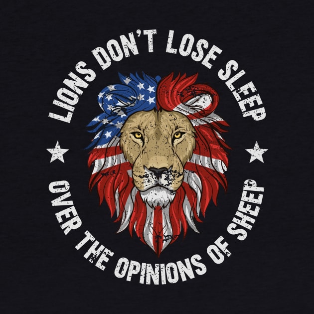inspirational quote " lions not sheep " by SecuraArt